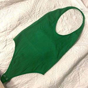 NEW Aritzia Green Bodysuit